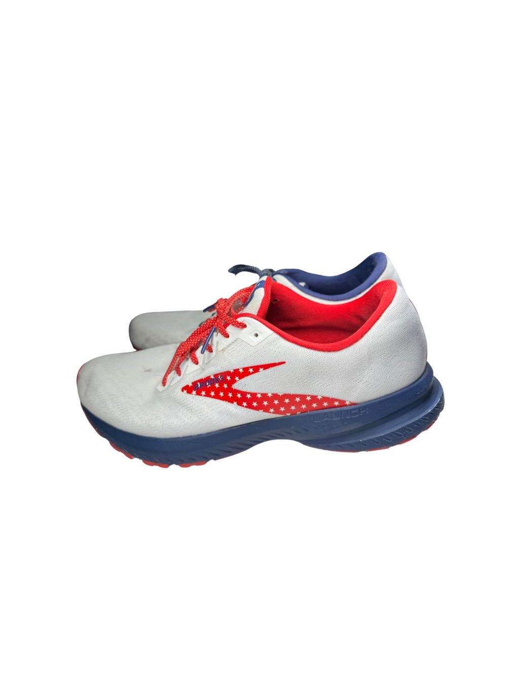 Brooks Launch 7 Stars and Stripes Men's Athletic Shoes 13 running patriotic
